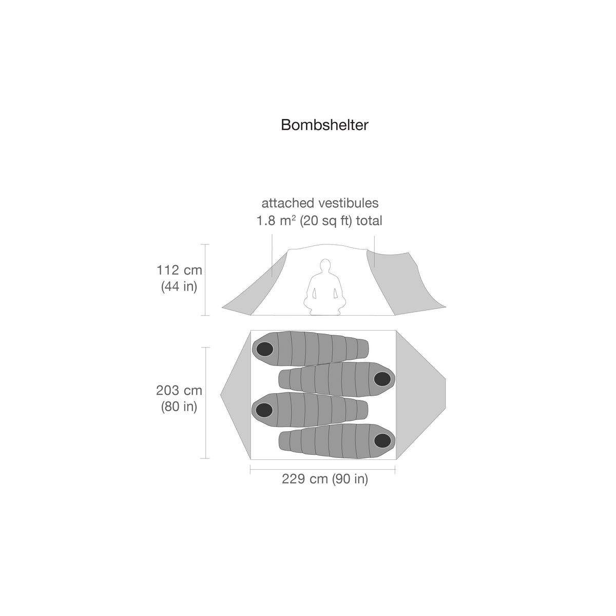 Bombshelter Tent | Black Diamond Classic