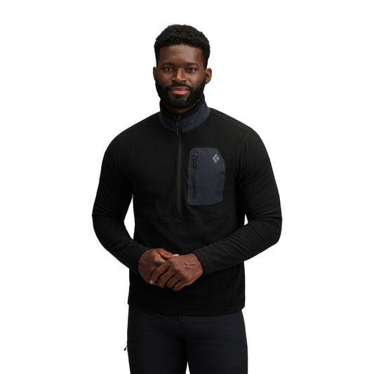 Men's Rift Half-Zip Fleece Jacket | Black Diamond Classic