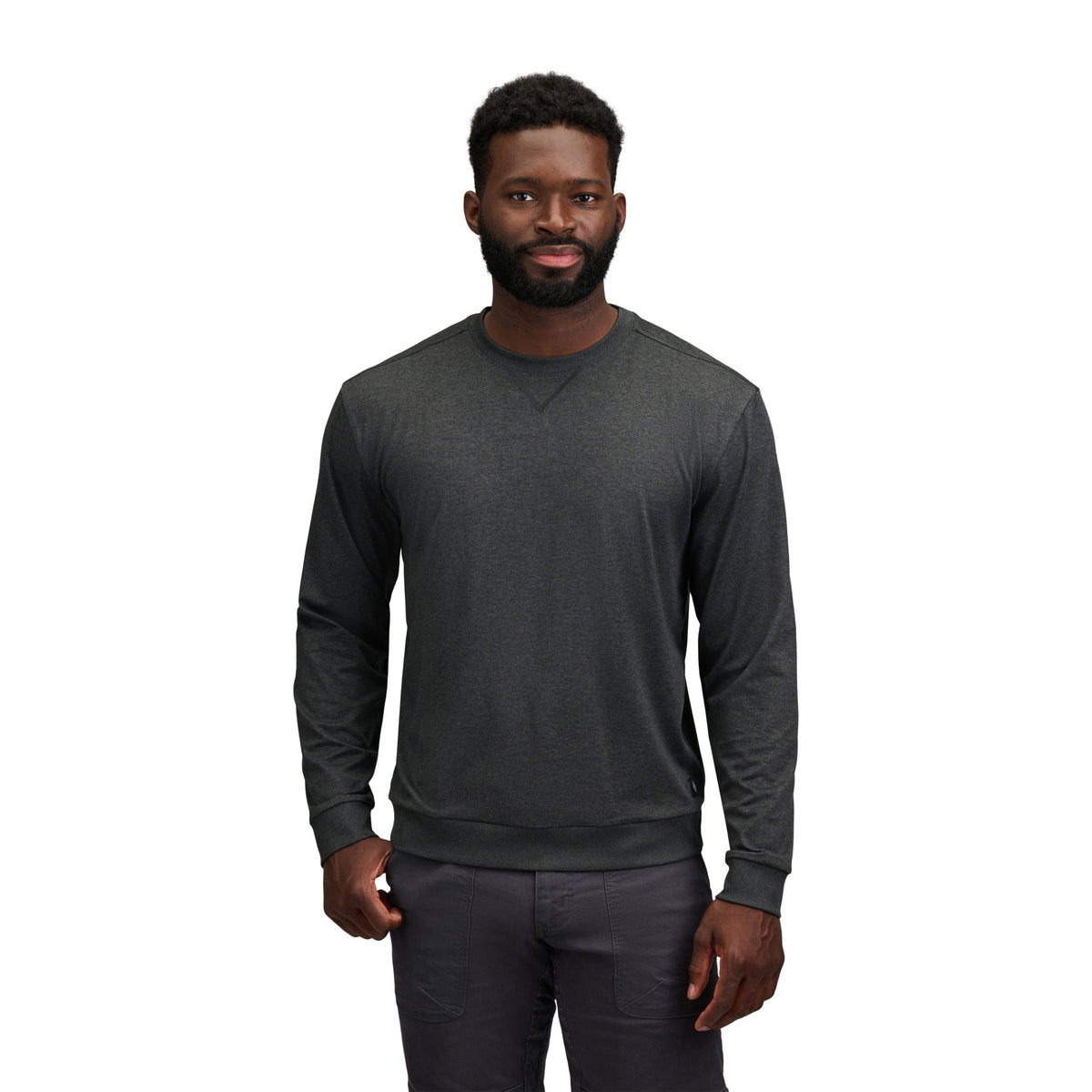 Men's Circuit Midlayer Crewneck | Black Diamond Essential