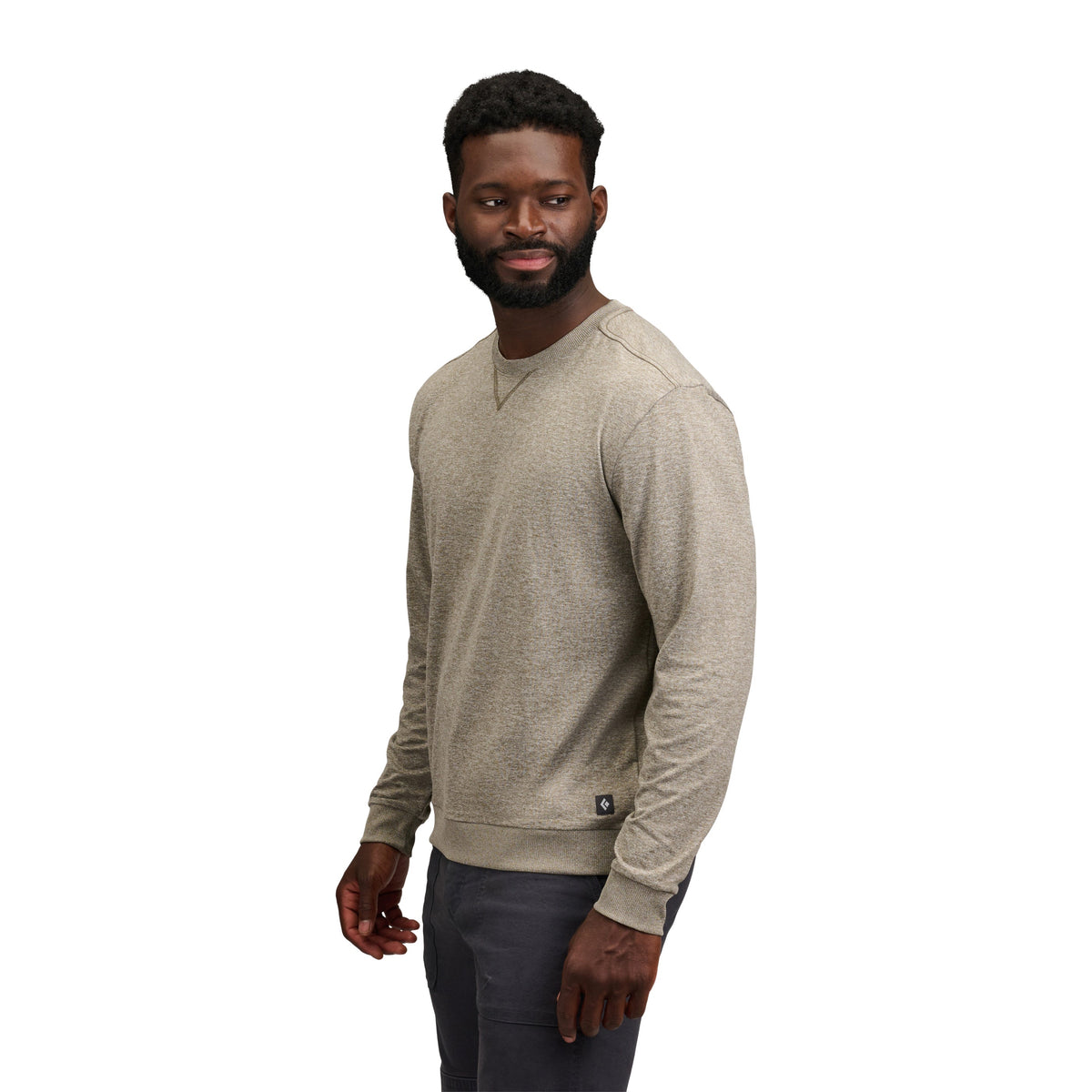 Men's Circuit Midlayer Crewneck | Black Diamond Essential