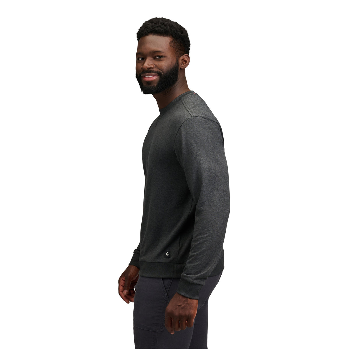Men's Circuit Midlayer Crewneck | Black Diamond Essential