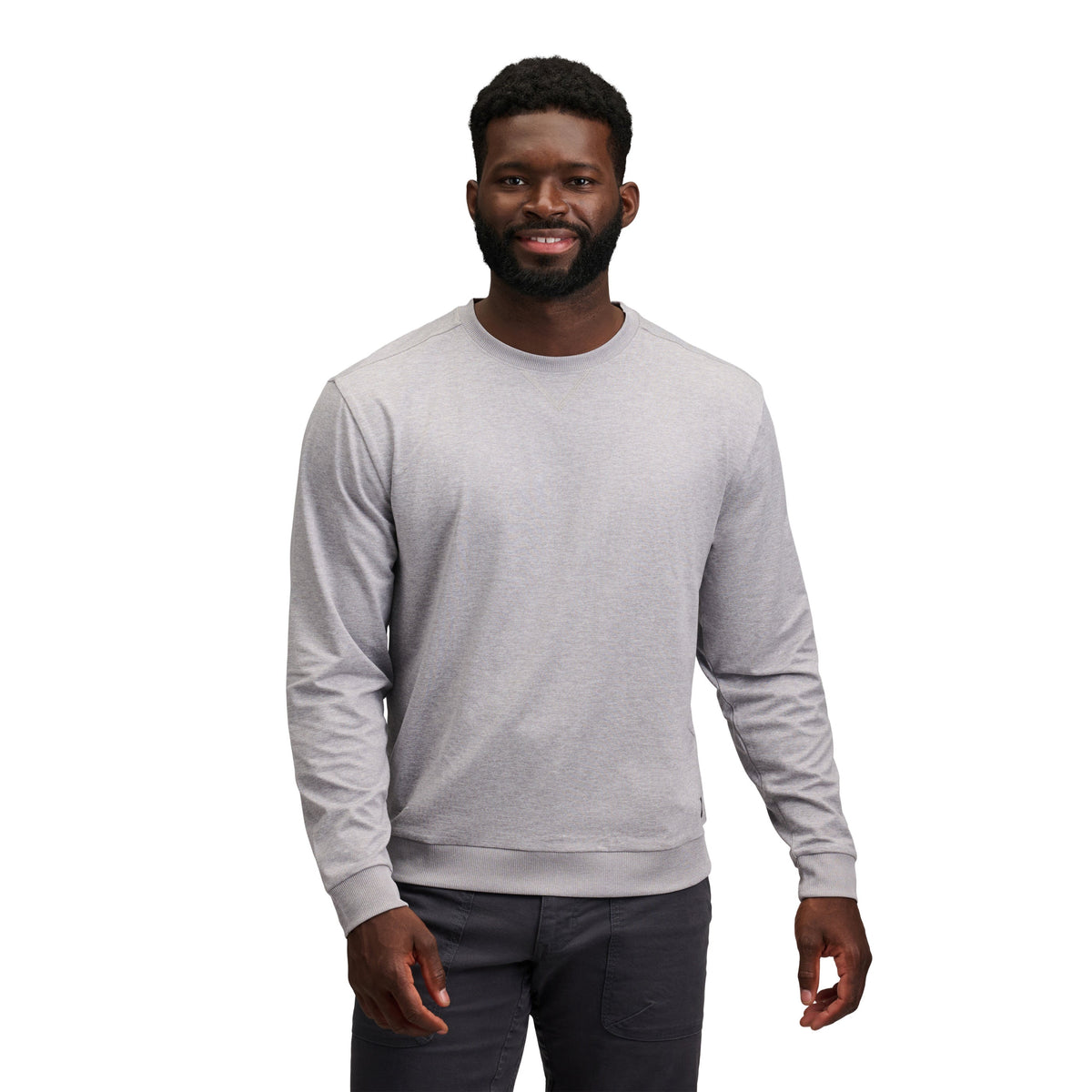 Men's Circuit Midlayer Crewneck | Black Diamond Essential