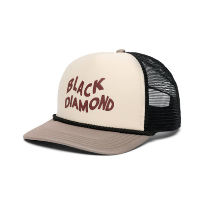 Flat Bill Trucker Hat | Black Diamond Trending
