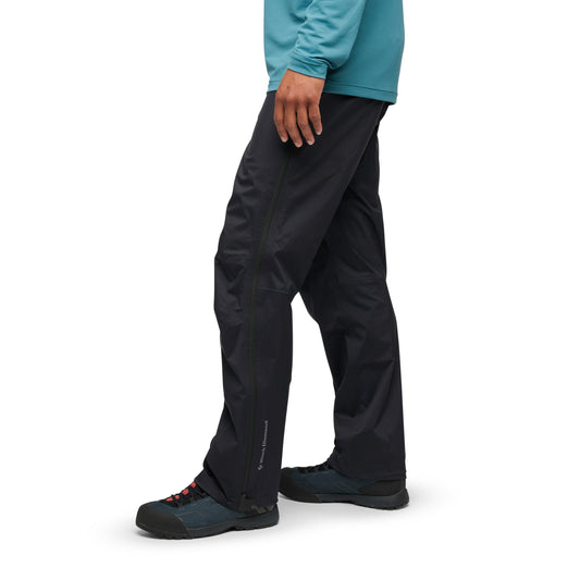 Men's Fineline Stretch Full Zip Pants | Black Diamond Classic