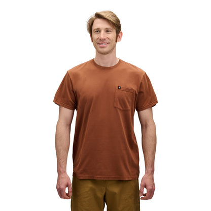 Men's Diamond Patch Short Sleeve Pocket Tee | Black Diamond Exclusive