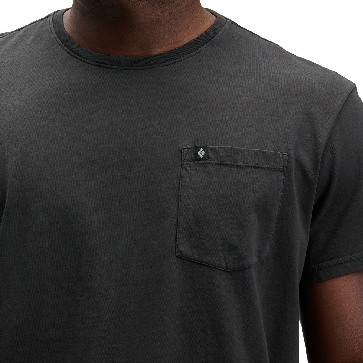 Men's Diamond Patch Short Sleeve Pocket Tee | Black Diamond Exclusive