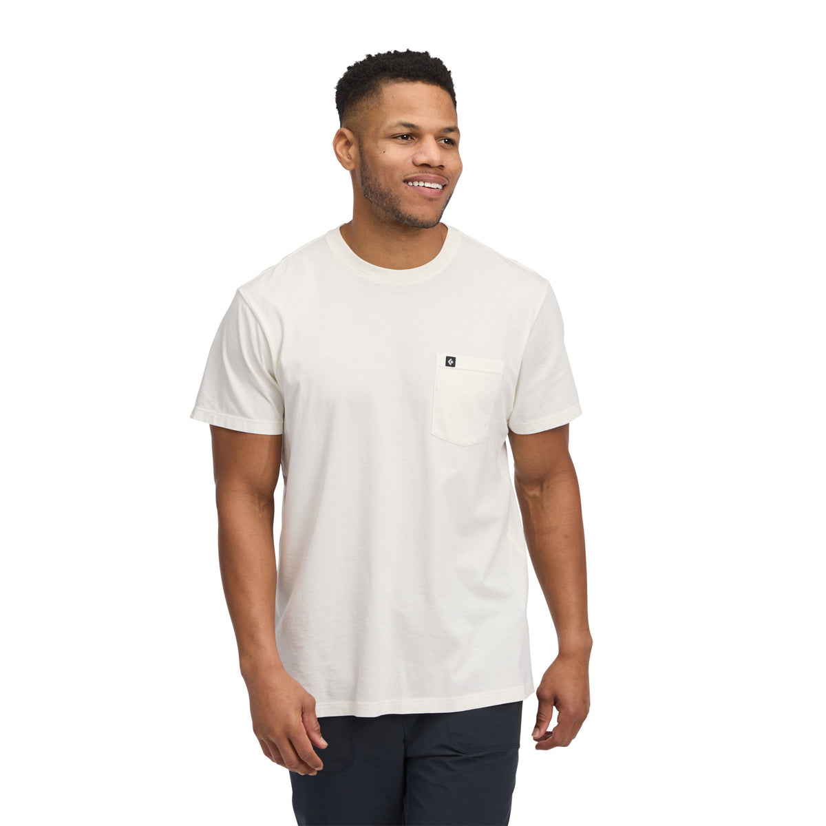 Men's Diamond Patch Short Sleeve Pocket Tee | Black Diamond Exclusive