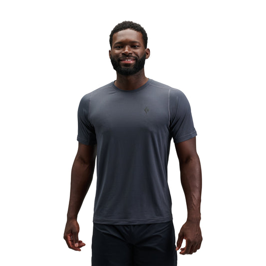 Men's Distance Short Sleeve Tech Tee | Black Diamond Classic