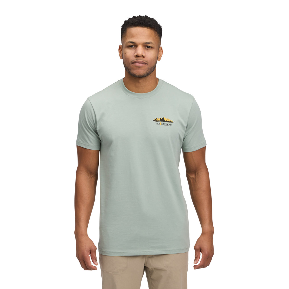 Men's Mountainscape Short Sleeve Tee | Black Diamond Essential