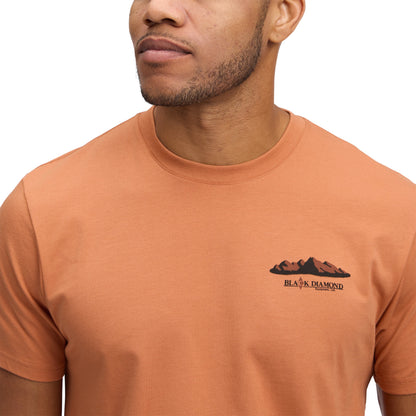 Men's Mountainscape Short Sleeve Tee | Black Diamond Essential