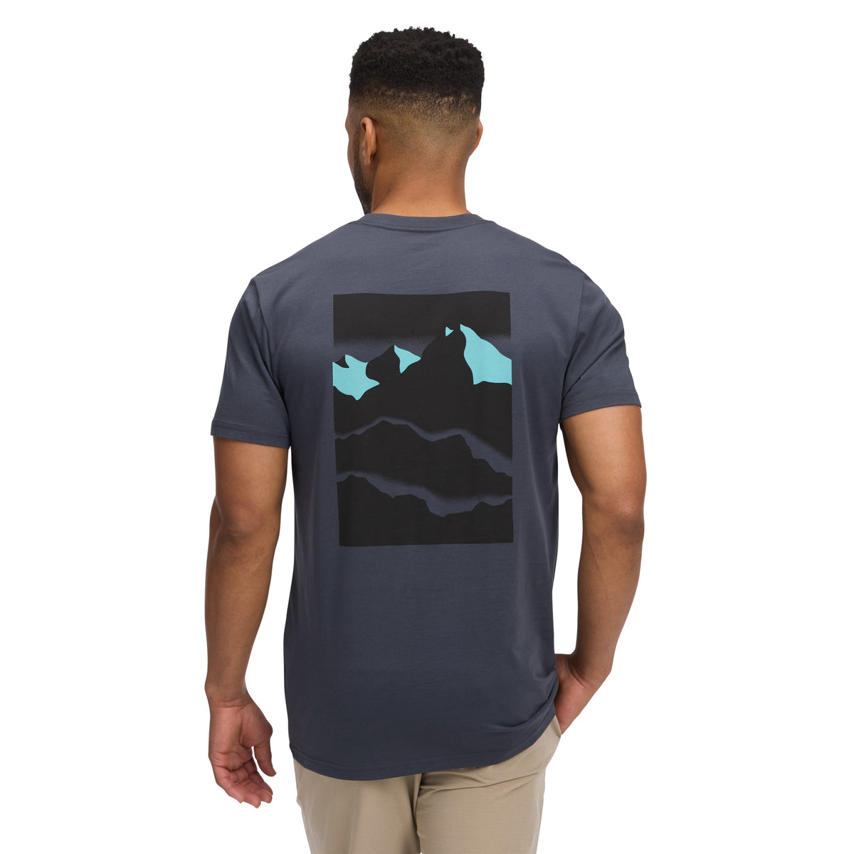 Men's Mountainscape Short Sleeve Tee | Black Diamond Essential