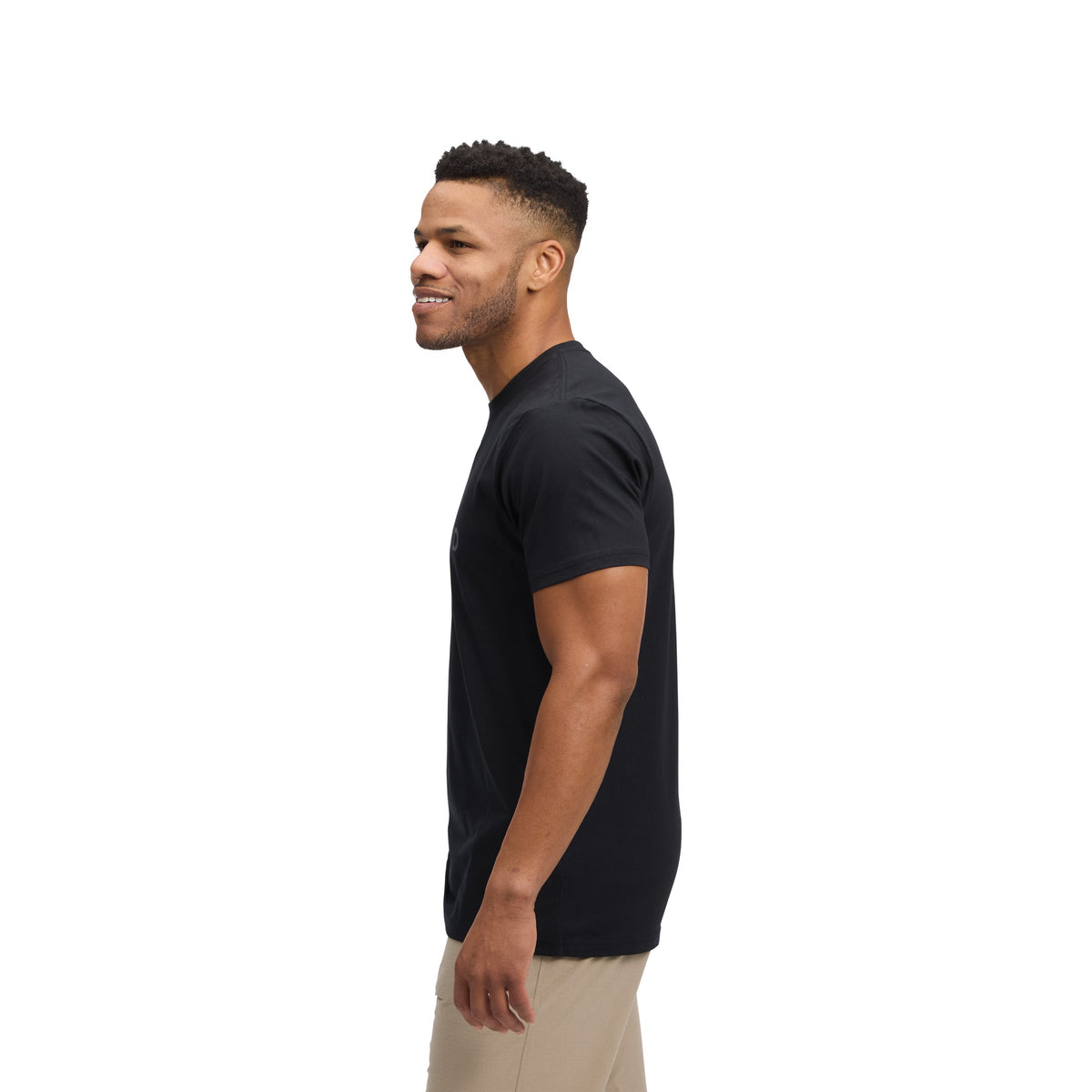 Men's Mini Stacked Short Sleeve Tee | Black Diamond Signature
