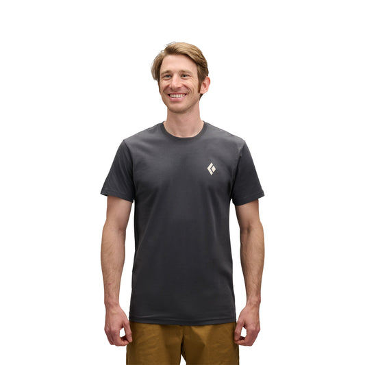 Men's BD Backcountry Stamp Short Sleeve Tee | Black Diamond Essential