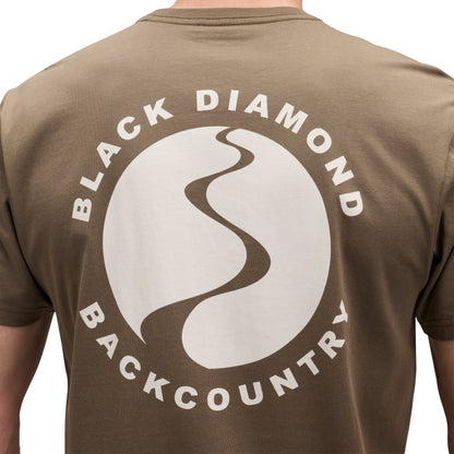Men's BD Backcountry Stamp Short Sleeve Tee | Black Diamond Essential
