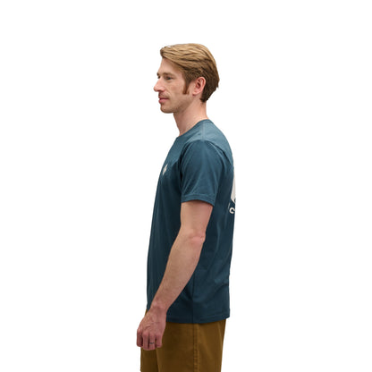 Men's BD Backcountry Stamp Short Sleeve Tee | Black Diamond Essential