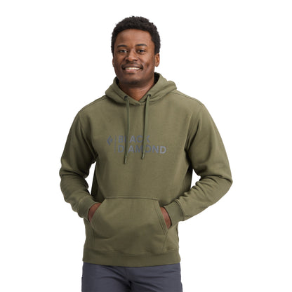 Men's Mini Stacked Pullover Hoody | Black Diamond Trending