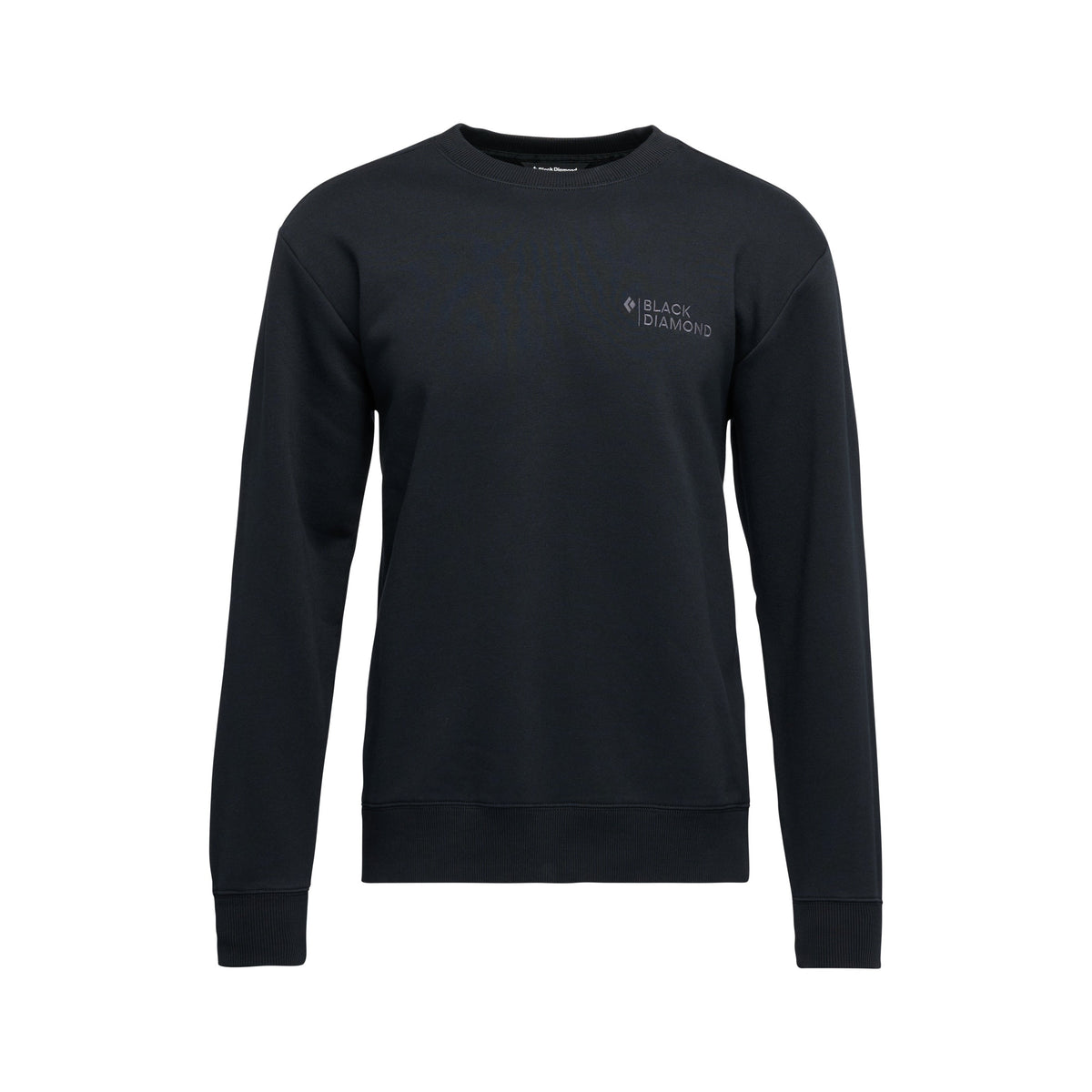 Men's Mini Stacked Crewneck | Black Diamond Best Seller