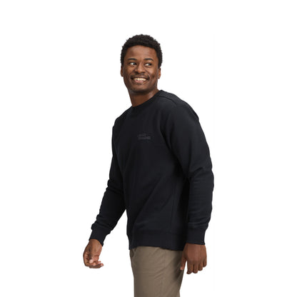 Men's Mini Stacked Crewneck | Black Diamond Best Seller