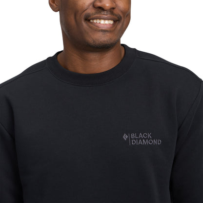 Men's Mini Stacked Crewneck | Black Diamond Best Seller