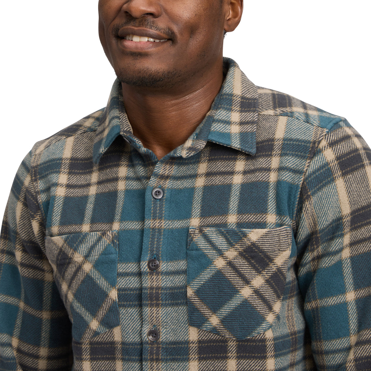 Men's Project Heavy Flannel | Black Diamond Signature