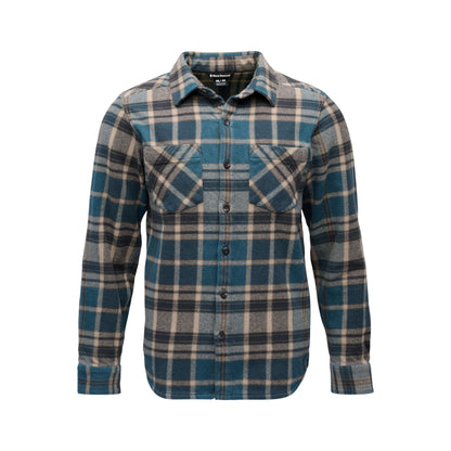 Men's Project Heavy Flannel | Black Diamond Signature