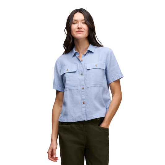 Women's Scenic Route Short Sleeve Shirt | Black Diamond Exclusive