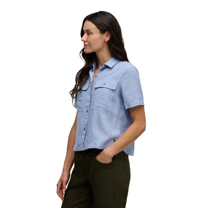 Women's Scenic Route Short Sleeve Shirt | Black Diamond Exclusive