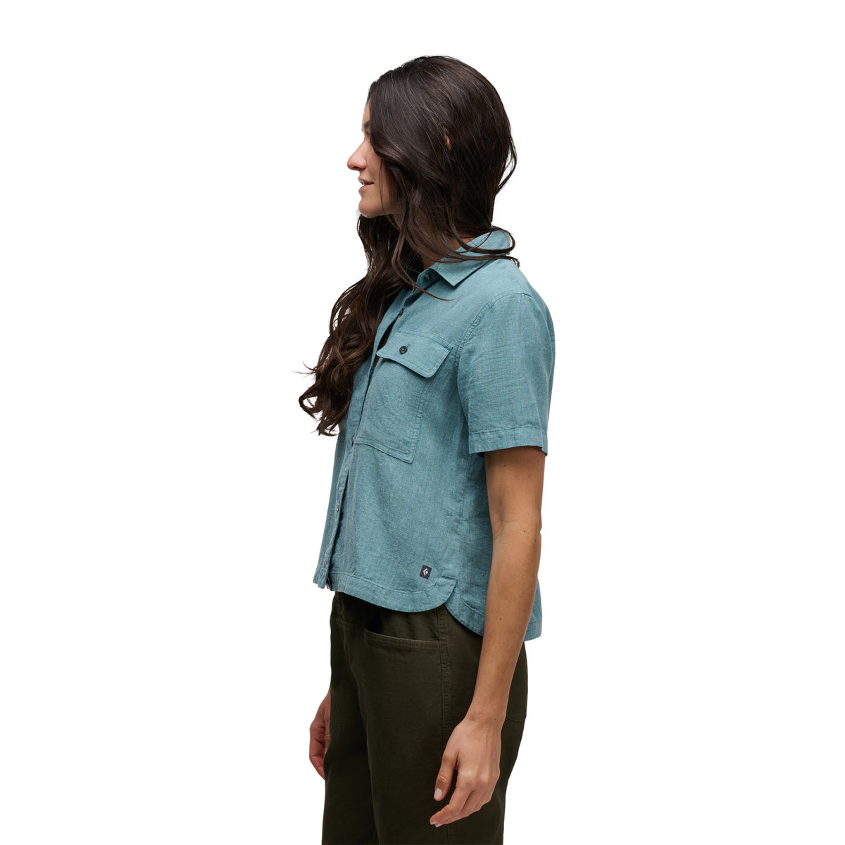 Women's Scenic Route Short Sleeve Shirt | Black Diamond Exclusive
