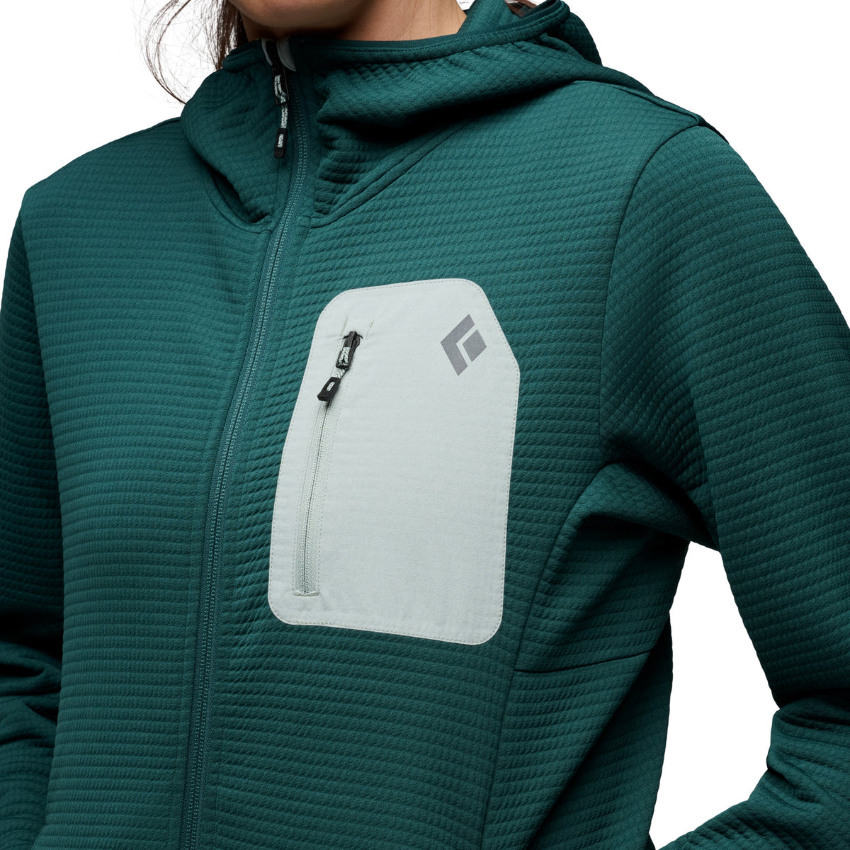 Women's Diverge Full Zip Hoody | Black Diamond Signature