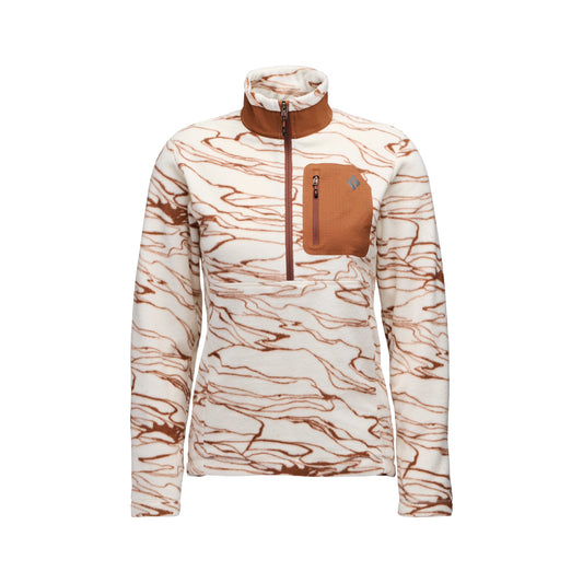 Women's Rift Half-Zip Fleece Jacket | Black Diamond Essential