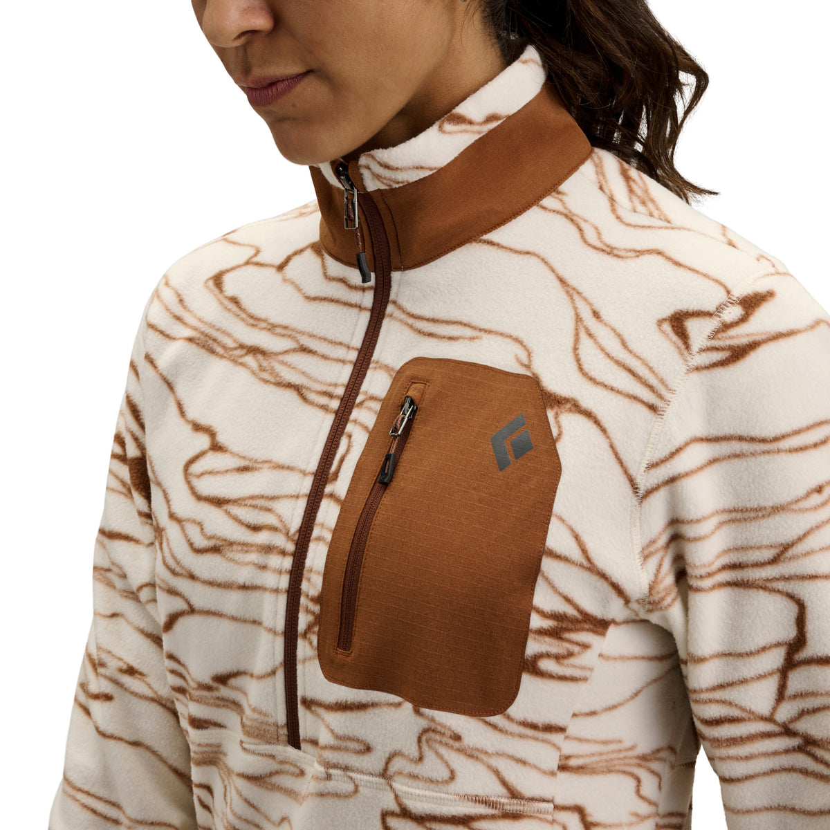 Women's Rift Half-Zip Fleece Jacket | Black Diamond Essential