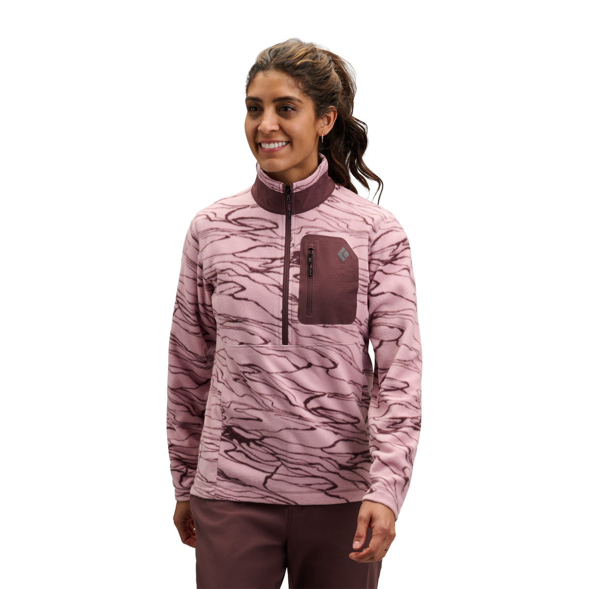 Women's Rift Half-Zip Fleece Jacket | Black Diamond Essential
