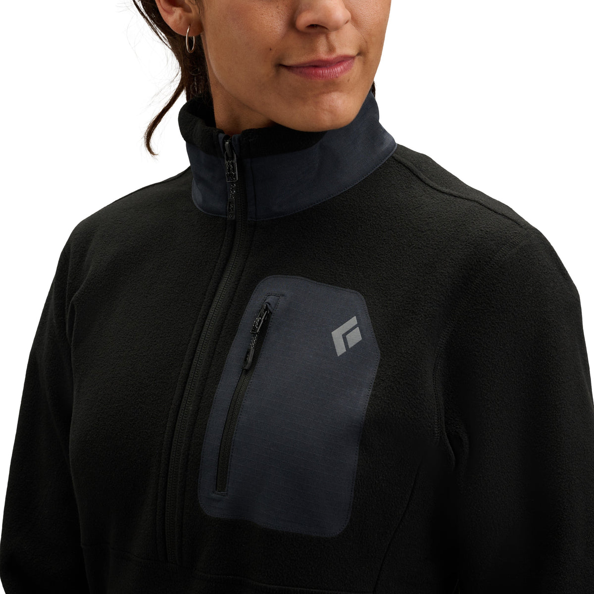 Women's Rift Half-Zip Fleece Jacket | Black Diamond Essential