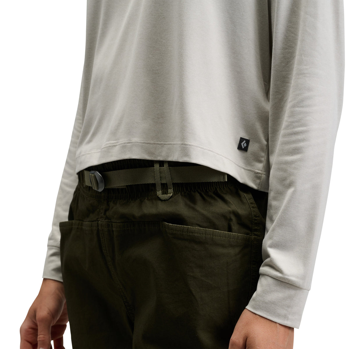 Women's Circuit Long Sleeve Tee | Black Diamond Essential