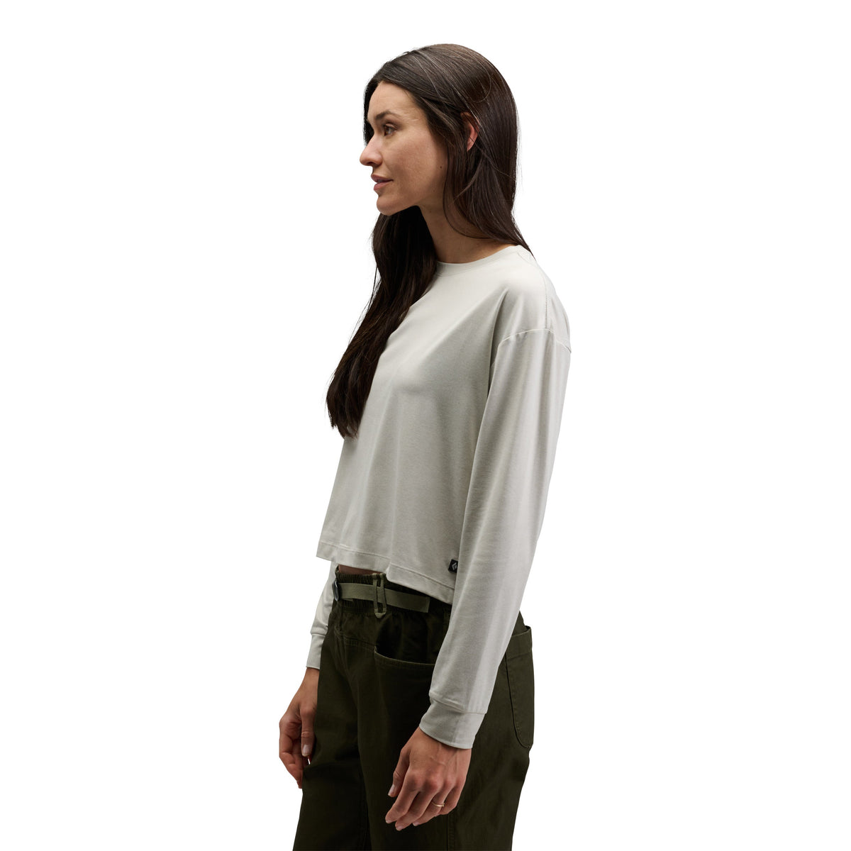 Women's Circuit Long Sleeve Tee | Black Diamond Essential