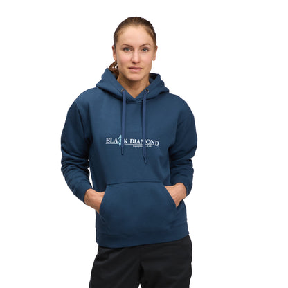 Women's Heritage Wordmark Pullover Hoody | Black Diamond Essential