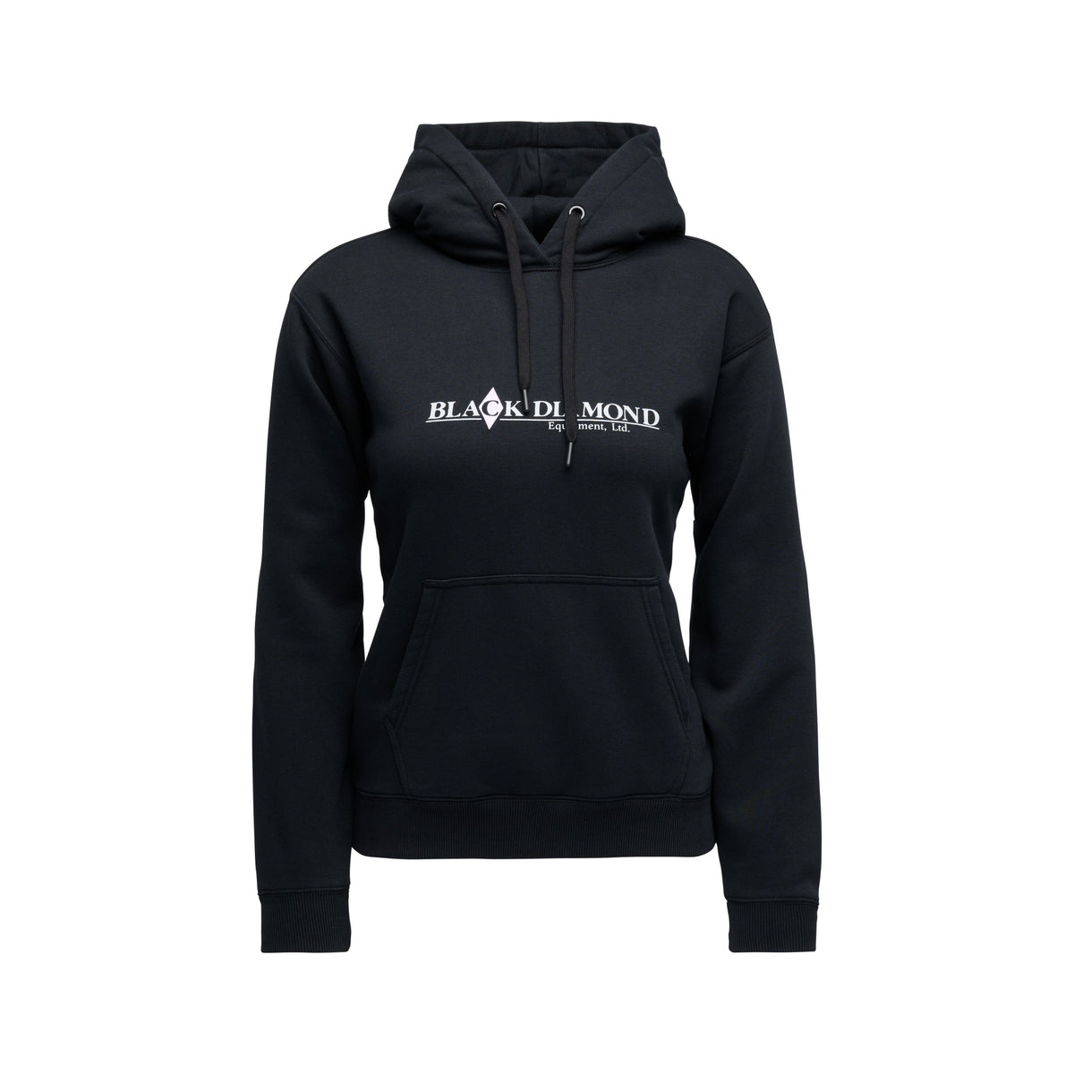 Women's Heritage Wordmark Pullover Hoody | Black Diamond Essential