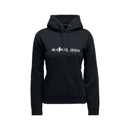 Women's Heritage Wordmark Pullover Hoody | Black Diamond Essential