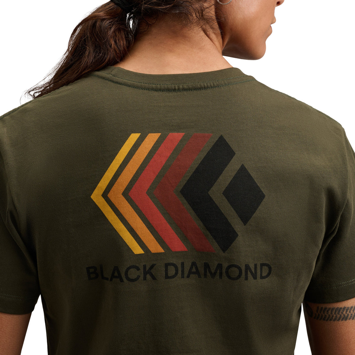 Women's Faded Crop Short Sleeve Tee | Black Diamond Trending