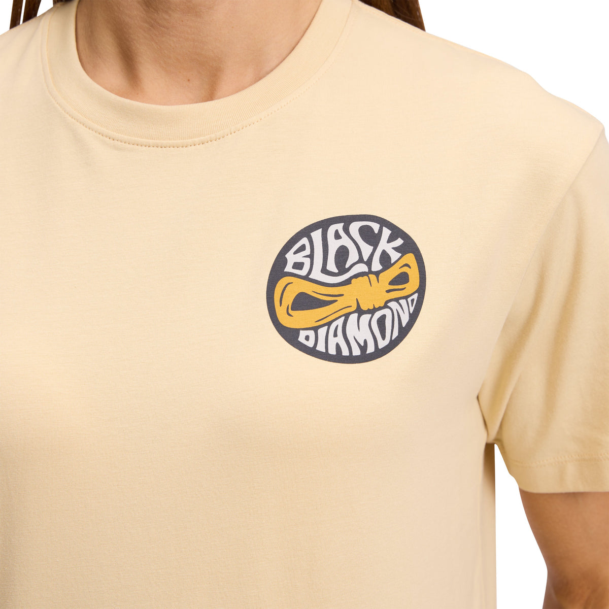 Women's Rope Badge Short Sleeve Tee | Black Diamond Best Seller