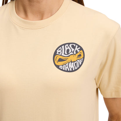 Women's Rope Badge Short Sleeve Tee | Black Diamond Best Seller