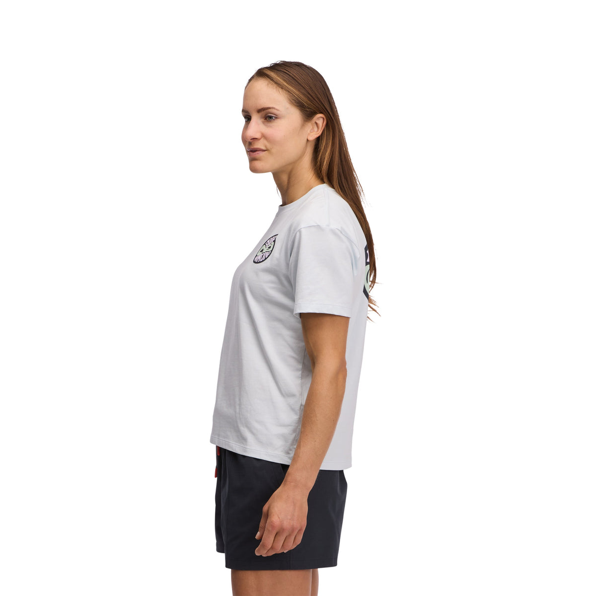 Women's Rope Badge Short Sleeve Tee | Black Diamond Best Seller
