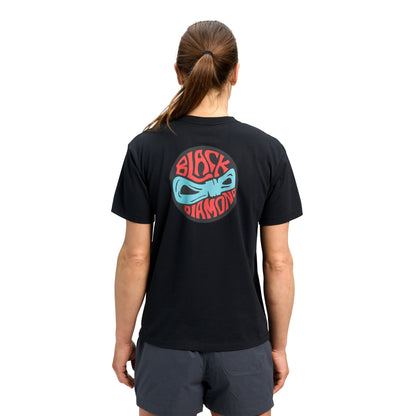 Women's Rope Badge Short Sleeve Tee | Black Diamond Best Seller