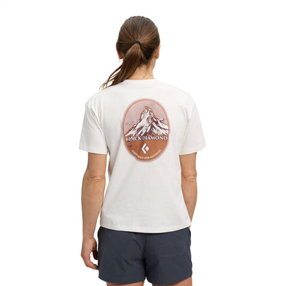 Women's Heritage Badge Short Sleeve Tee | Black Diamond Classic