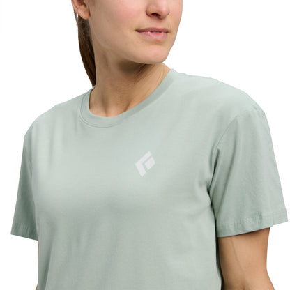 Women's Heritage Badge Short Sleeve Tee | Black Diamond Classic