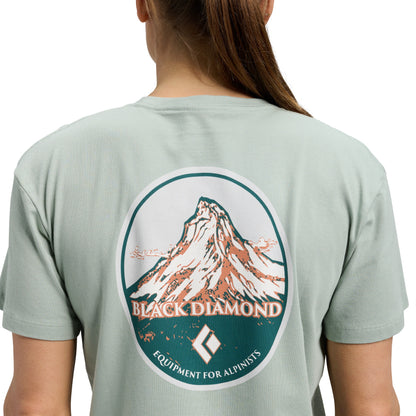 Women's Heritage Badge Short Sleeve Tee | Black Diamond Classic