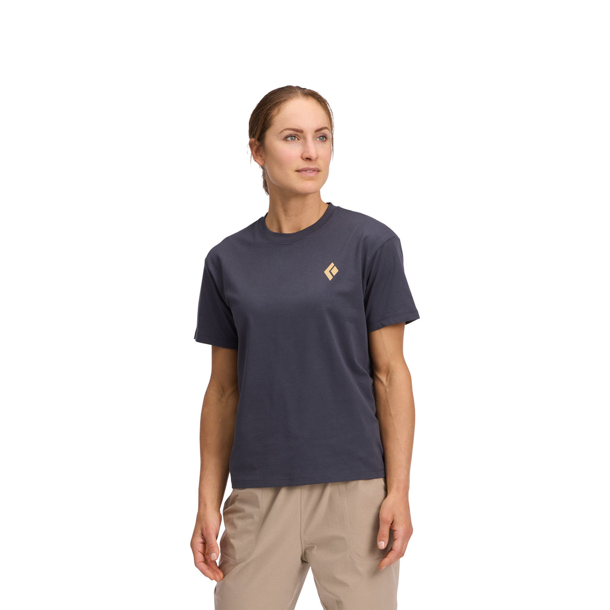 Women's Heritage Badge Short Sleeve Tee | Black Diamond Classic