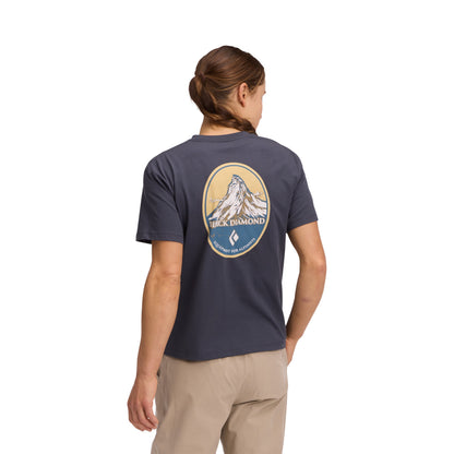 Women's Heritage Badge Short Sleeve Tee | Black Diamond Classic