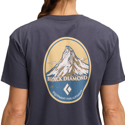 Women's Heritage Badge Short Sleeve Tee | Black Diamond Classic