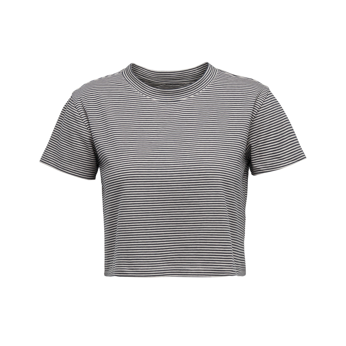 Women's BD Stripe Crop Short Sleeve Tee | Black Diamond Everyday